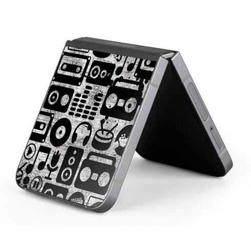 Music Pattern Galaxy Z Flip6 Skin